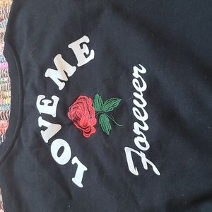 Forever 21 Black Sweatshirt